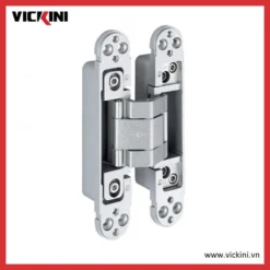 Bản lề âm cửa VICKINI 43341.001 SPR bạc mờ