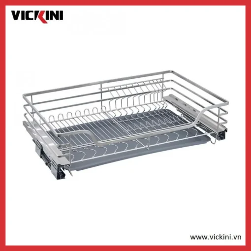 Giá kệ bát đĩa VICKINI 14902 PSS inox bóng