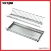Gía kệ bát đĩa cố định VICKINI 14801 SSS inox bóng