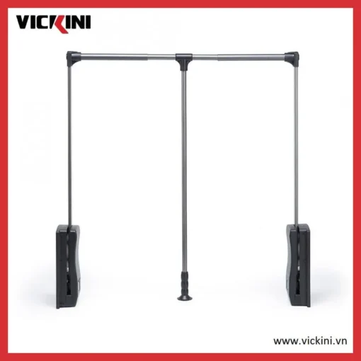 Giá kệ mắc quần áo nâng hạ VICKINI 18205 GRPR