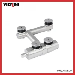 Kẹp kính VICKINI 61700.001 SSS inox mờ