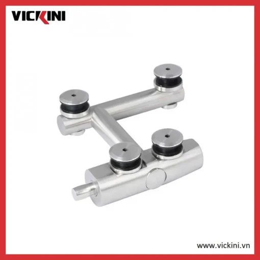 Kẹp kính VICKINI 61700.001 SSS inox mờ