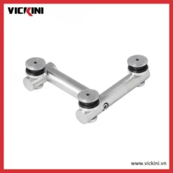 Kẹp kính VICKINI 61703.001 SSS inox mờ