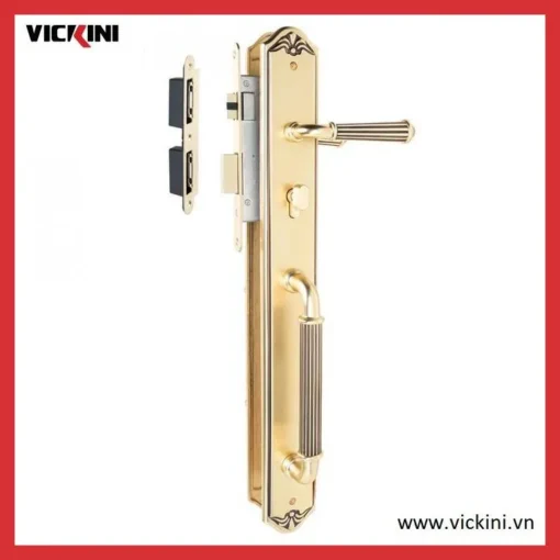 Khóa cửa đại sảnh VICKINI 38638.101 EG vàng hồng