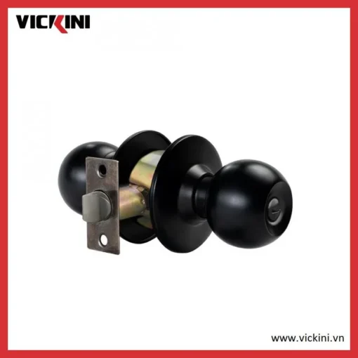 Khóa cửa nắm đấm VICKINI 30600.002 OBP đen mờ