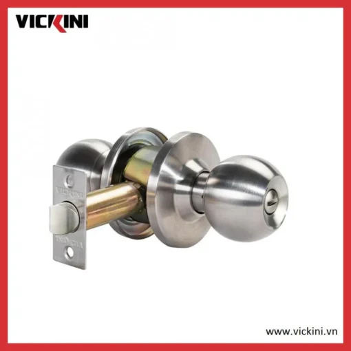 Khóa cửa nắm đấm VICKINI 30801.002 SSS inox mờ