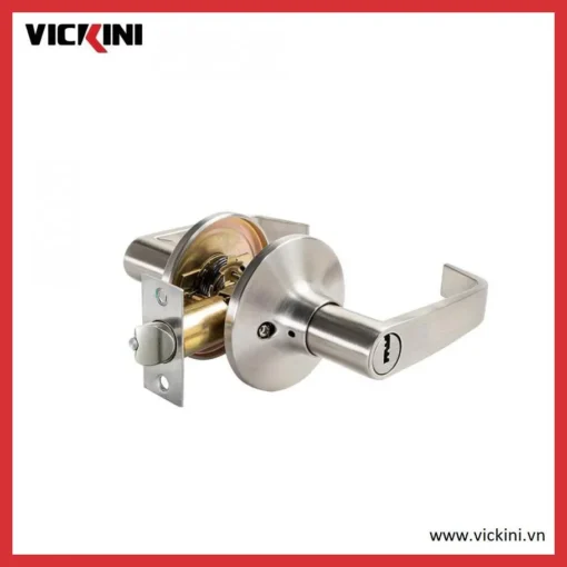 Khóa cửa tròn gạt VICKINI 31685.001 MSN-SSS inox mờ