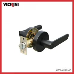 Khóa cửa tròn gạt VICKINI 31688.001 OBP đen mờ