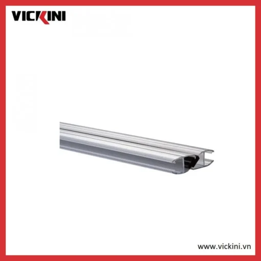 Nẹp nhựa kẹp kính VICKINI 66001.001 WT