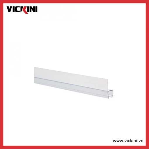 Nẹp nhựa kẹp kính VICKINI 66002.001 WT