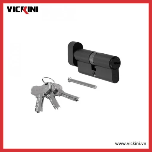 Ruột khóa cửa VICKINI 41116.001 OBP đen mờ