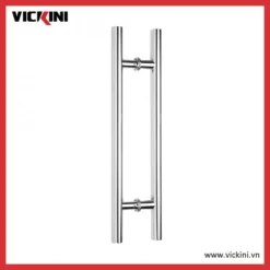 Tay cửa kính VICKINI 69120 PSS inox bóng