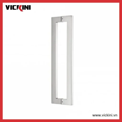 Tay cửa kính VICKINI 69143 PSS inox bóng