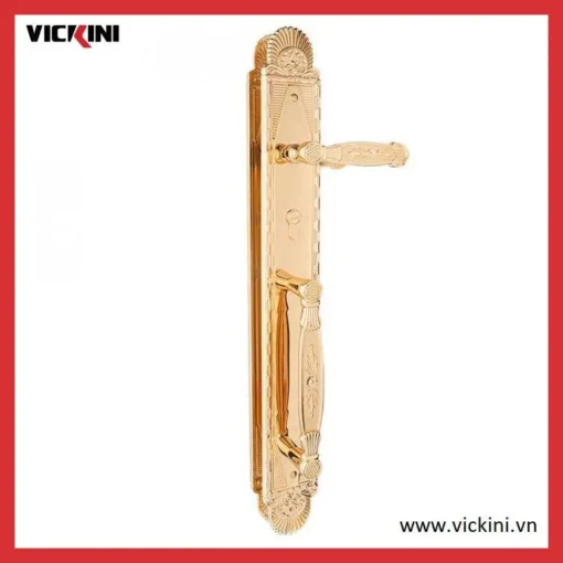 Tay khóa cửa đại sảnh VICKINI 38602.001 K24 mạ vàng