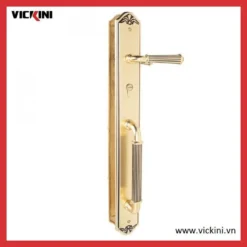 Tay khóa cửa đại sảnh VICKINI 38638.001 EG vàng hồng_39