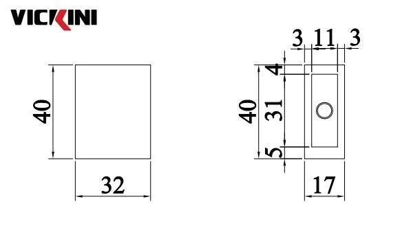 Thông số đầu chuông đỡ ống VICKINI 66321.001