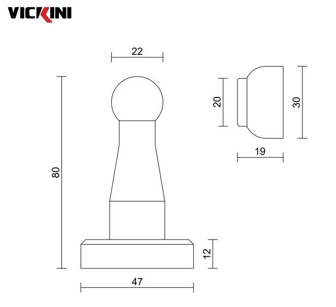 Thông số hít cửa VICKINI 45823.001