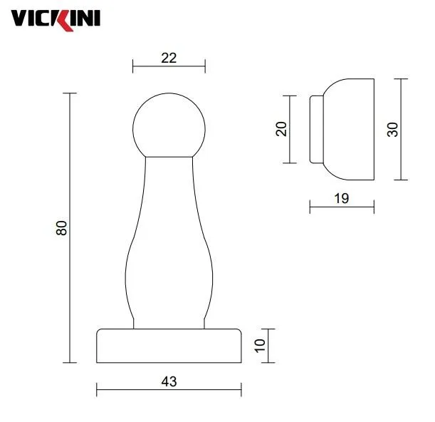 Thông số hít cửa VICKINI 45859.001