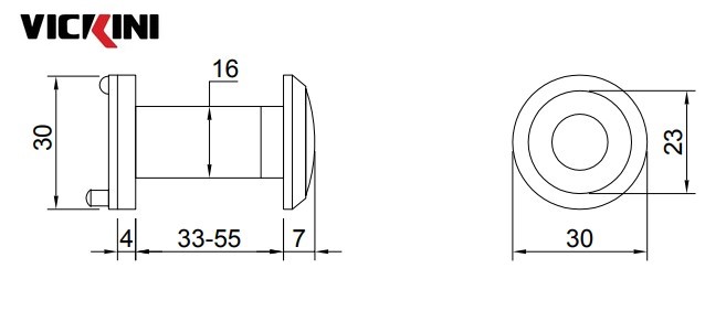 Thông số ống nhòm VICKINI 48001.001