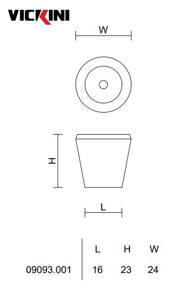Thông số tay tủ VICKINI 09093