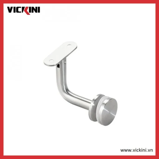 Trụ giữ kính VICKINI 64701.001 SSS inox mờ