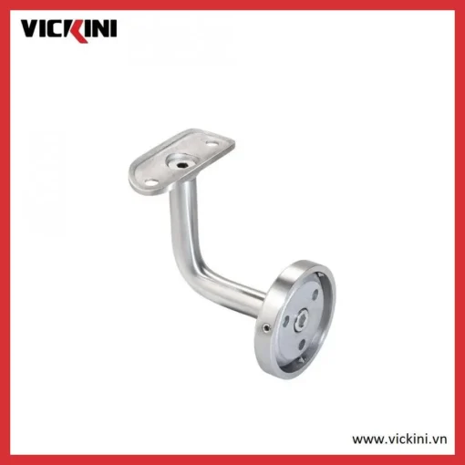 Trụ giữ kính VICKINI 64702.001 SSS inox mờ