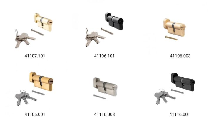Ruột khóa 1 đầu chìa Vickini
