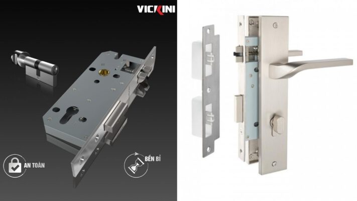 Thân khóa cửa Vickini