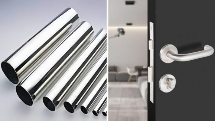 Ứng dụng khóa cửa inox 201