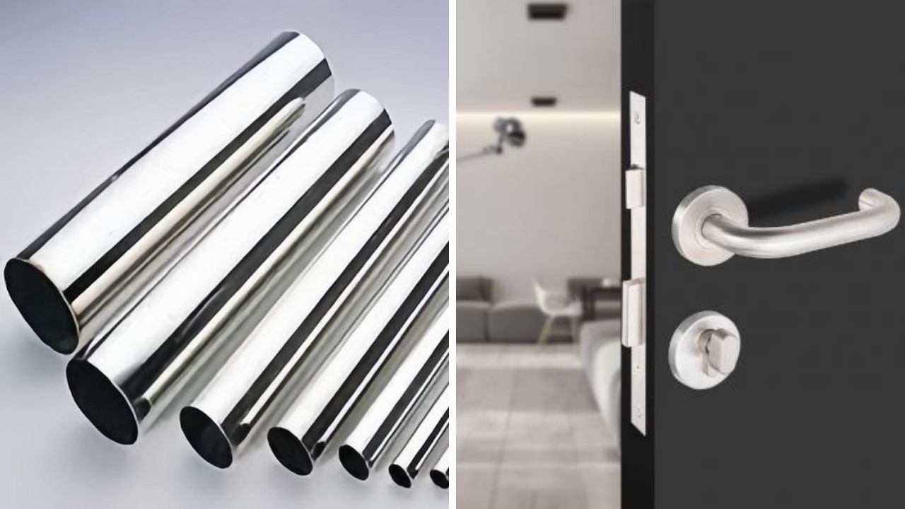 Ứng dụng khóa cửa inox 201