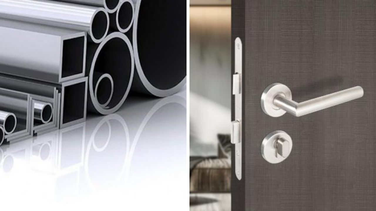 Ứng dụng khóa cửa inox 304