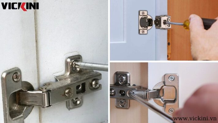 Lưu ý khi điều chỉnh bản lề giảm chấn