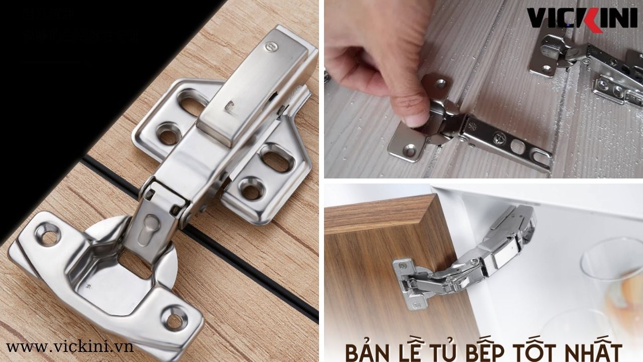 Nên chọn bản lề tủ chất liệu nào 