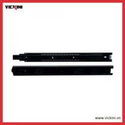 Thanh ray trượt 3 tầng đen mờ VICKINI 02421 BPR