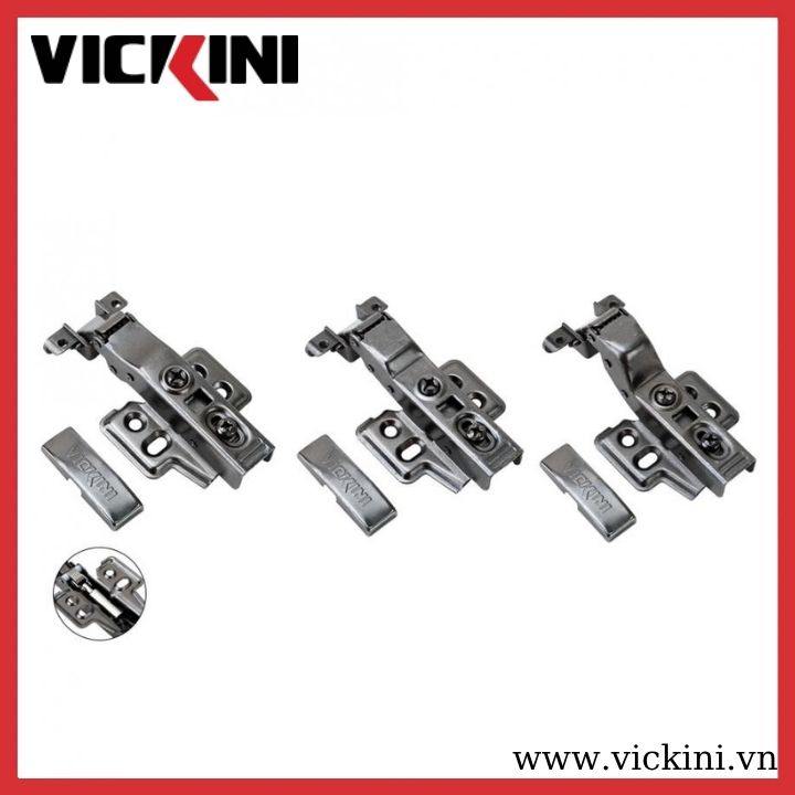 Bản lề giảm chấn cánh kính khung nhôm VICKINI 01808 OBP Bản lề giảm chấn cánh kính khung nhôm VICKINI 01808 OBP